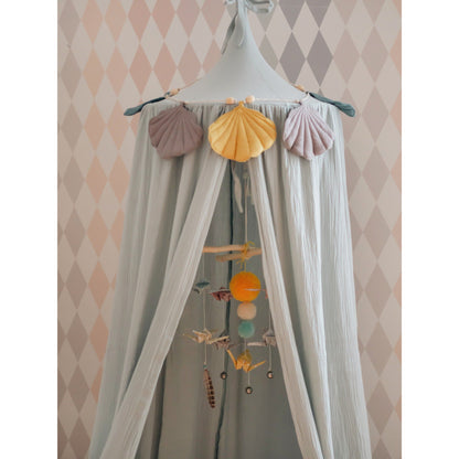 Organic Cotton Canopy - Mint