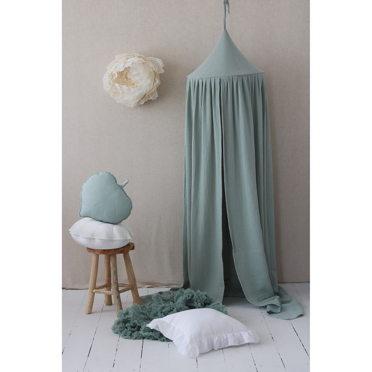 Organic Cotton Canopy - Mint