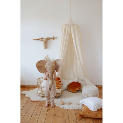 Organic Cotton Canopy - Raw Cotton