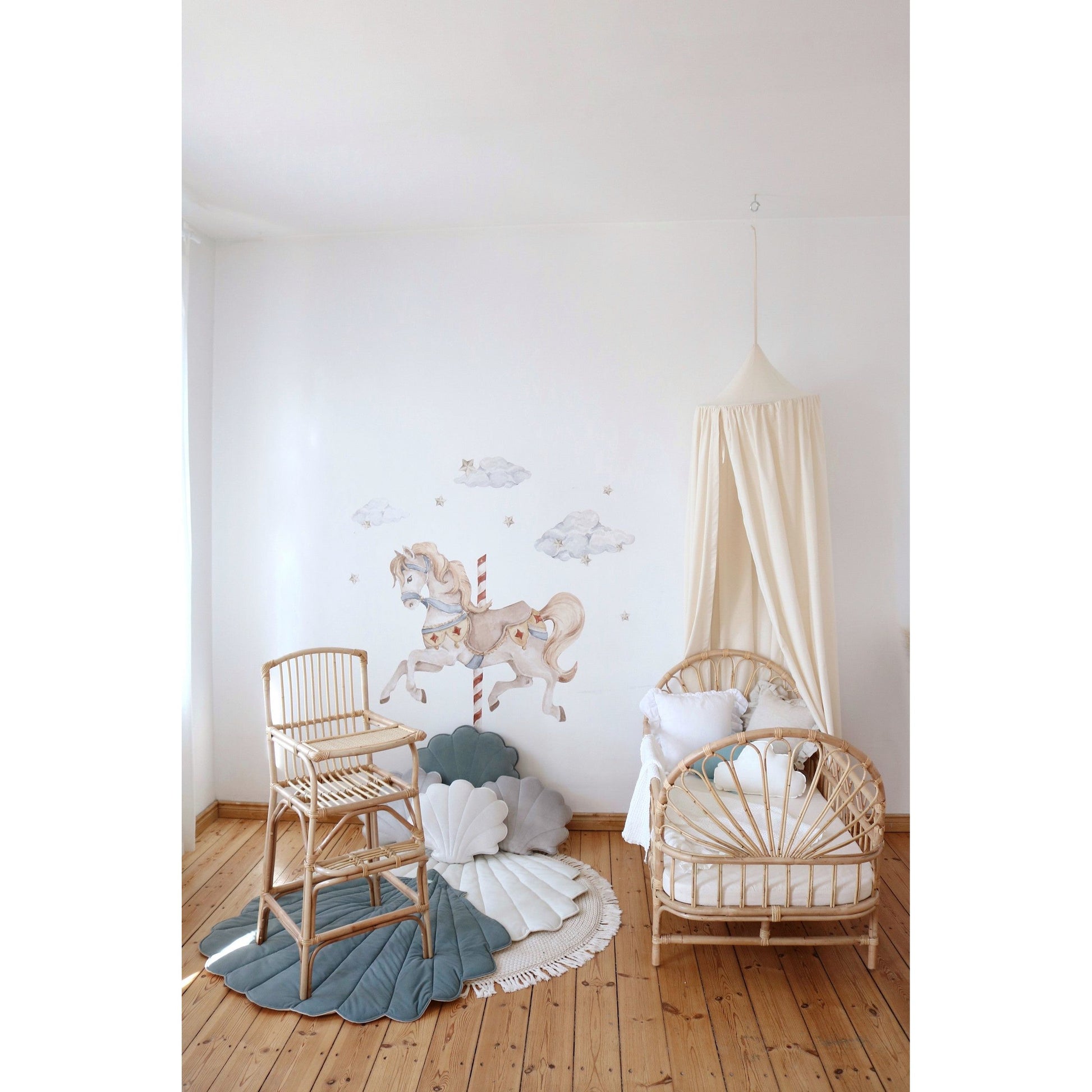 Organic Cotton Canopy - Raw Cotton