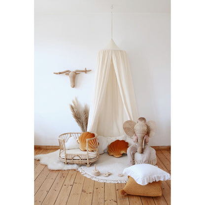 Organic Cotton Canopy - Raw Cotton