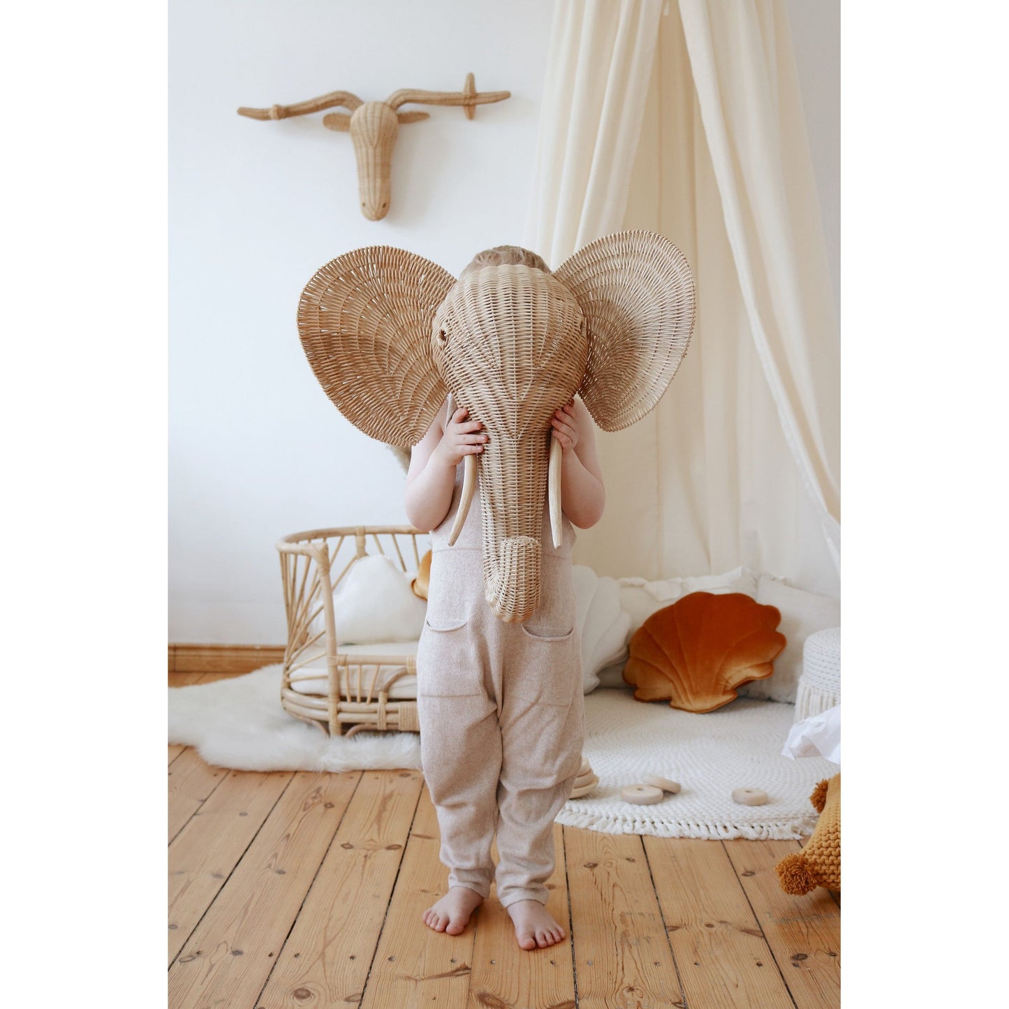 Organic Cotton Canopy - Raw Cotton