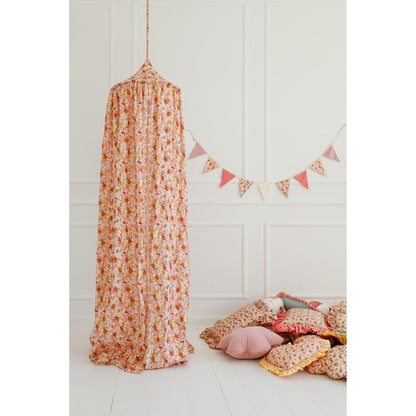 Organic Cotton Canopy - Spring Garden