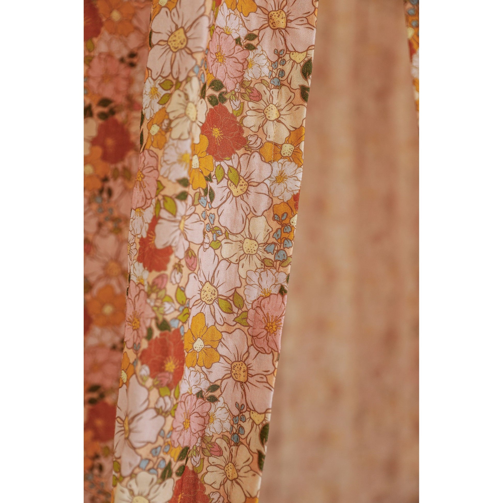 Organic Cotton Canopy - Spring Garden