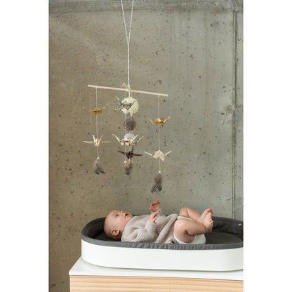 Origami Nursery Mobile - Gold Dust