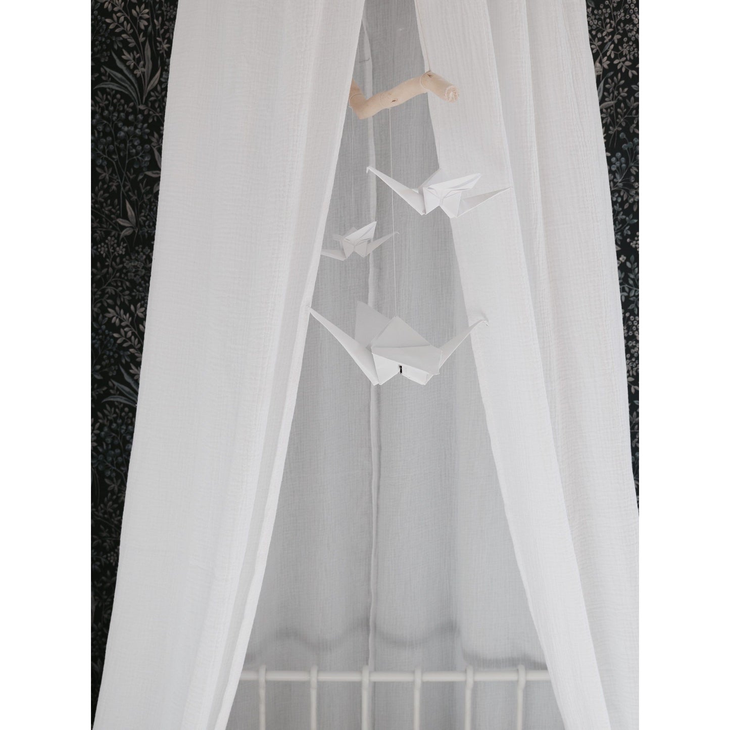 Origami Nursery Mobile - White