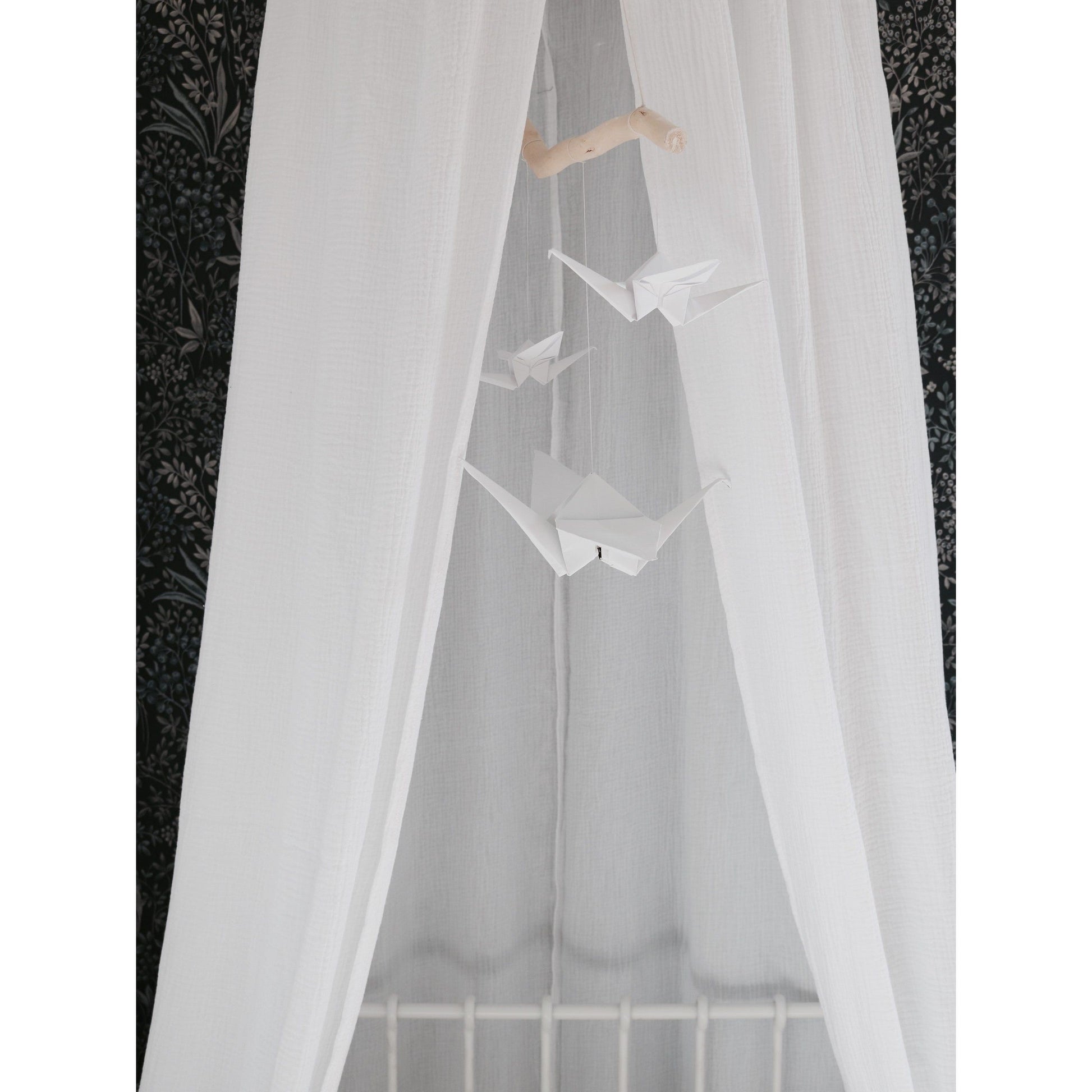 Origami Nursery Mobile - White