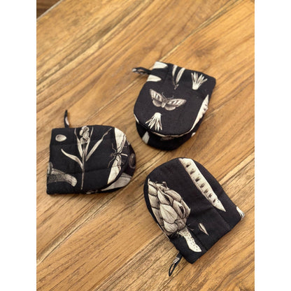 Oven Glove With Double Wool Filling - Seeds Carbon