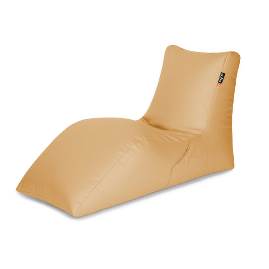 Säkkituoli Qubo™ Lounger Peach SOFT FIT - Kotikauppa