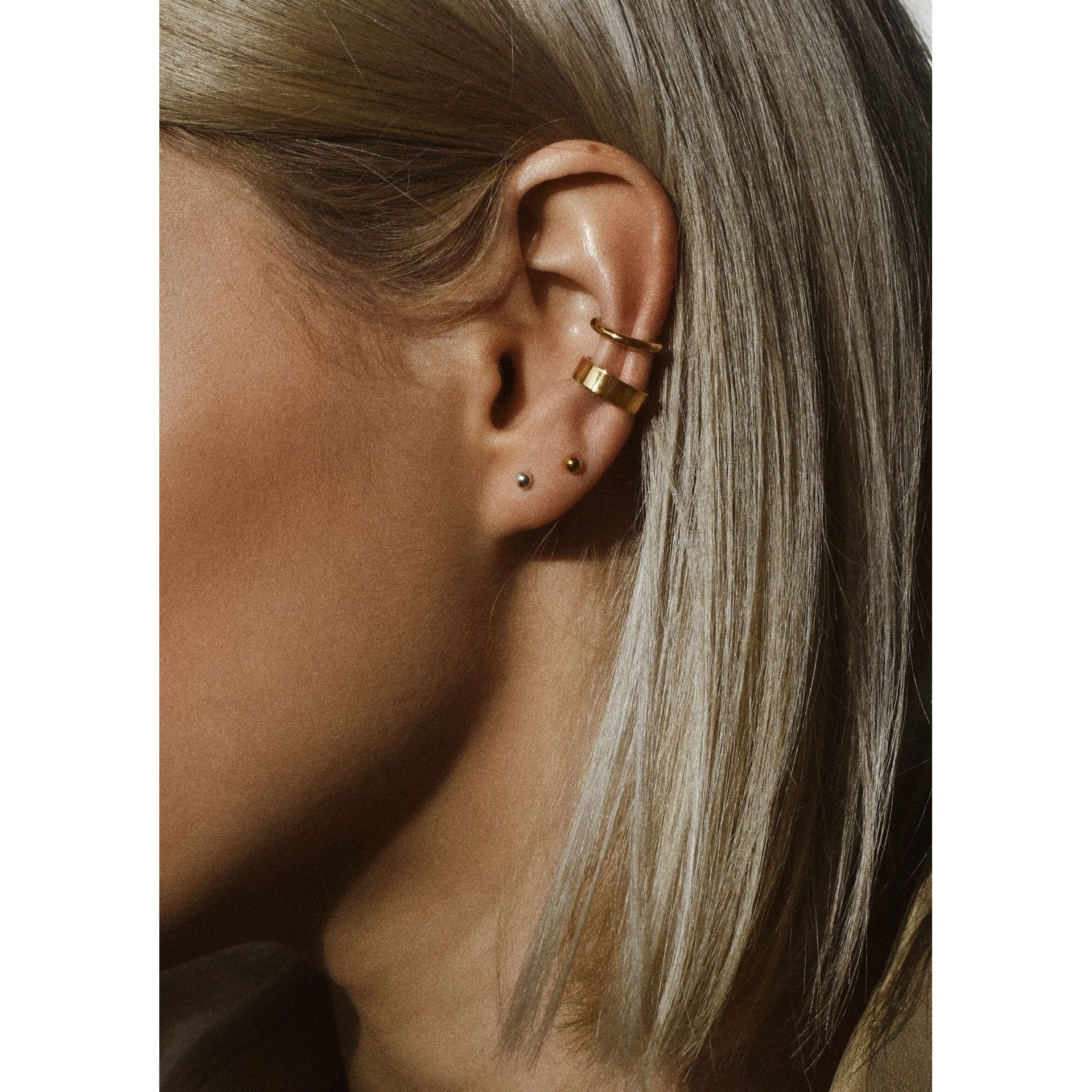 Pin Up Earrings - Gold