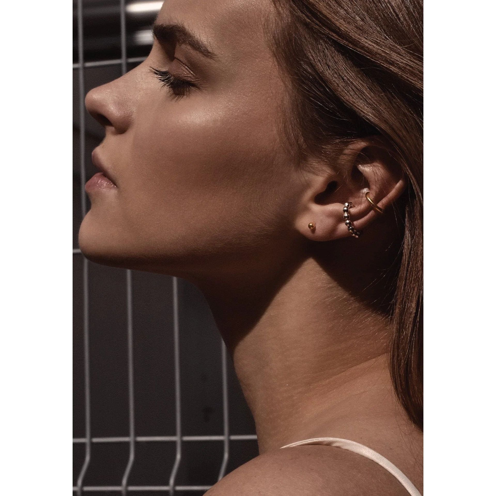 Pin Up Earrings - Gold