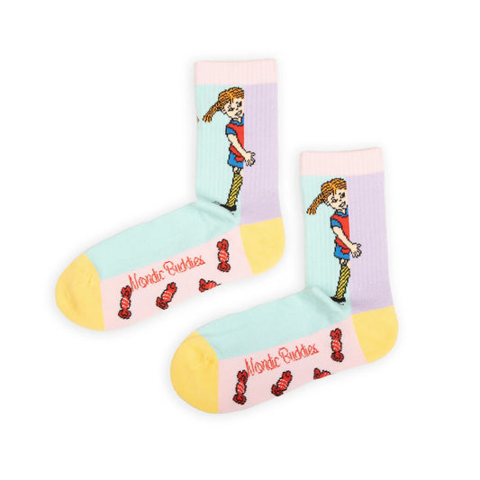 Pippi and Candy Panel Socks For Women