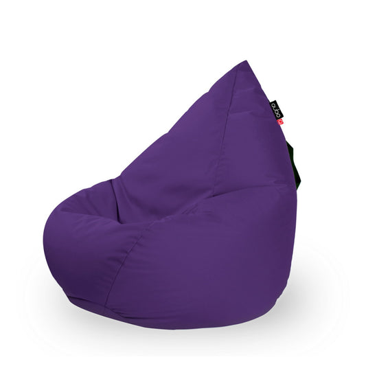 Säkkituoli Qubo™ Splash Drop Plum POP FIT - Kotikauppa