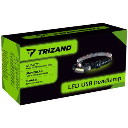 LED USB Ladattava otsalamppu