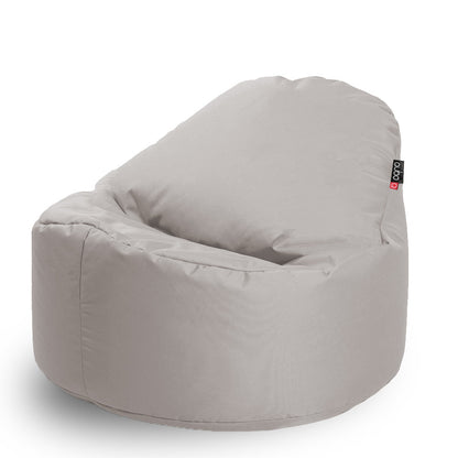 Säkkituoli Qubo™ Cuddly 80 Silver POP FIT - Kotikauppa