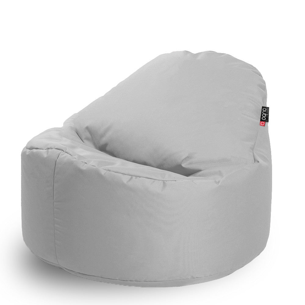 Säkkituoli Qubo™ Cuddly 80 Silver POP FIT - Kotikauppa