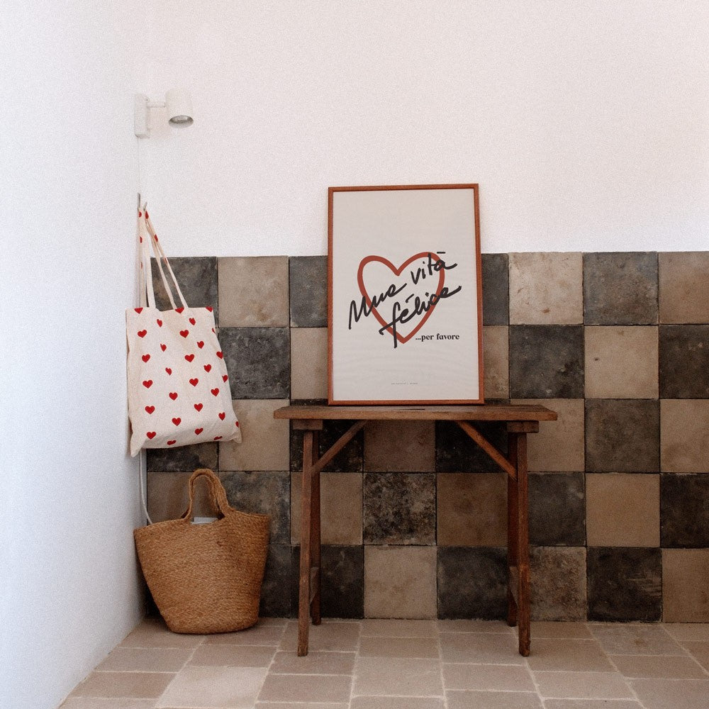Poster 50x70 cm - Vita Felice