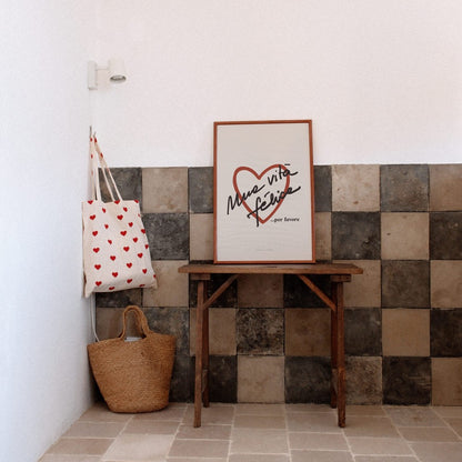 Poster 50x70 cm - Vita Felice