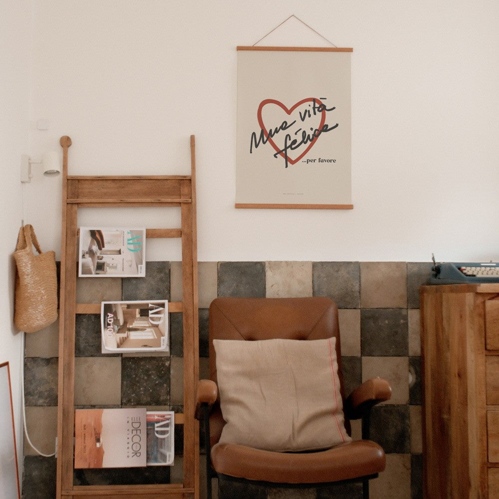 Poster 50x70 cm - Vita Felice