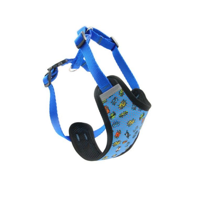 Pressure Free Harness – Blue Graffiti