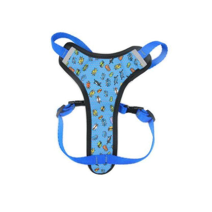 Pressure Free Harness – Blue Graffiti
