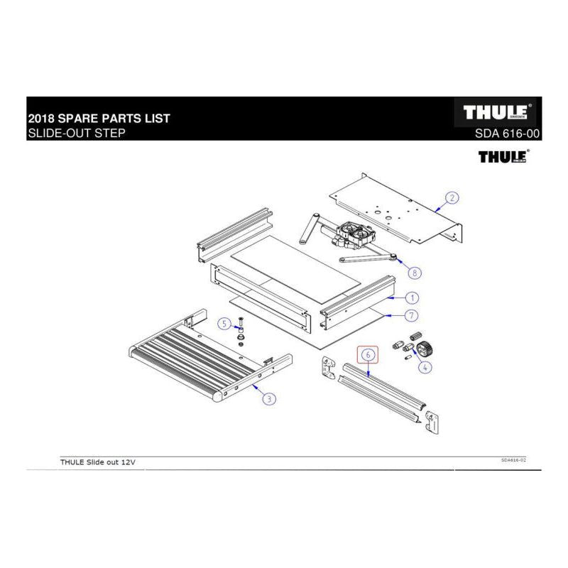 Thule likasuoja Slide-Out 400