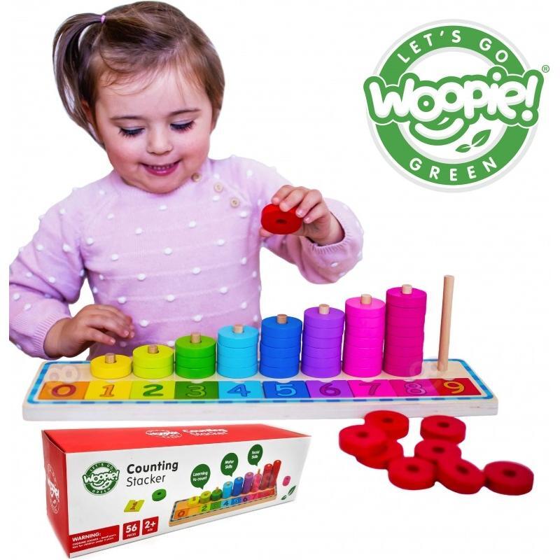 Puzzle For Learning Colors And To Count