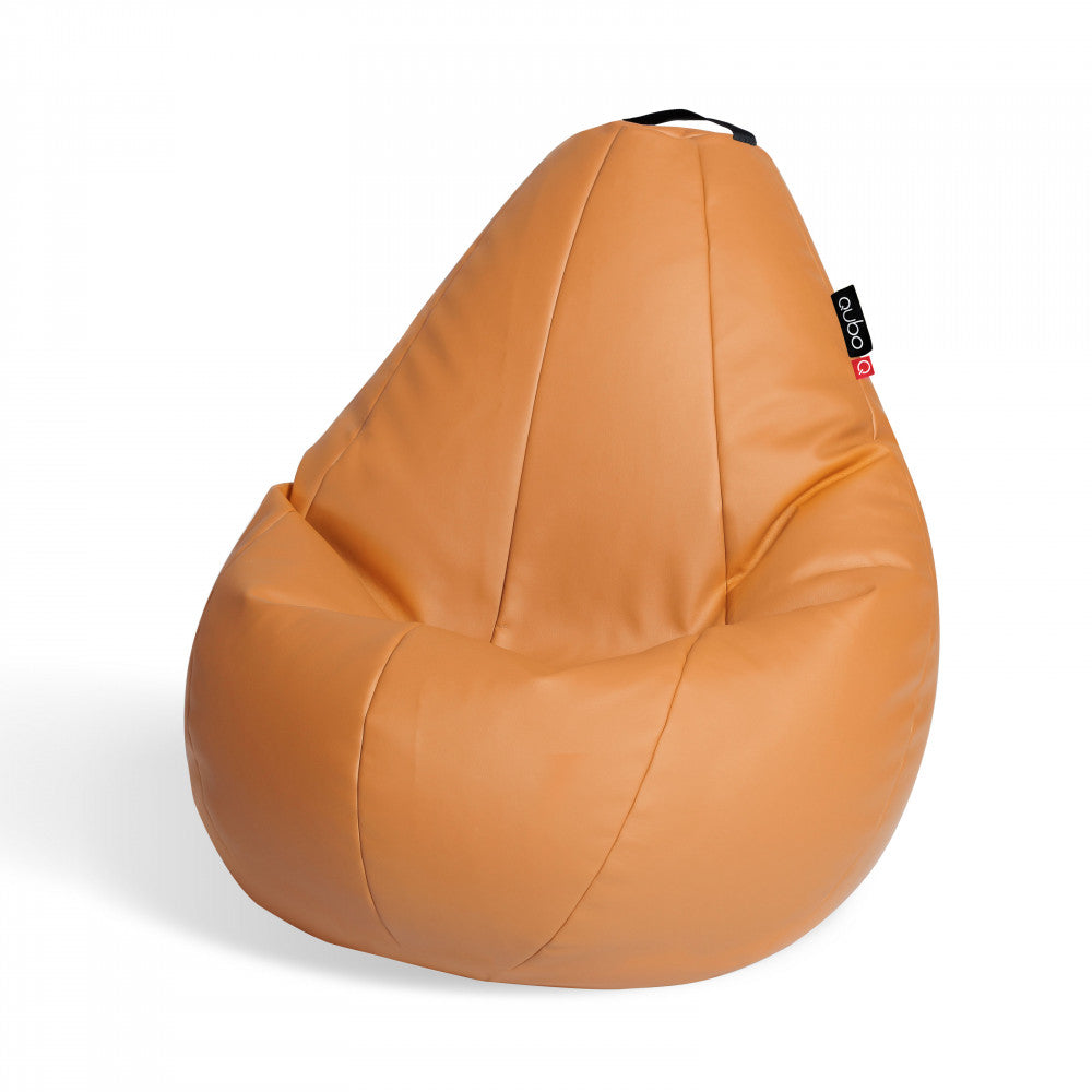 Säkkituoli Qubo™ Comfort 120 Papaya SOFT FIT - Kotikauppa
