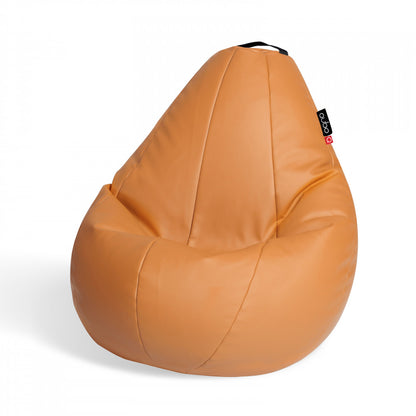 Säkkituoli Qubo™ Comfort 120 Papaya SOFT FIT - Kotikauppa