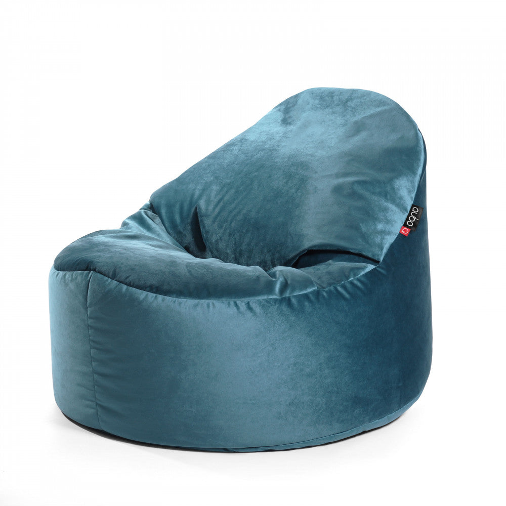 Säkkituoli Qubo™ Cuddly 80 Indigo FRESH FIT - Kotikauppa