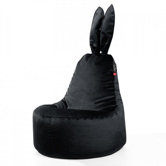 Säkkituoli Qubo™ Daddy Rabbit Onyx FRESH FIT - Kotikauppa