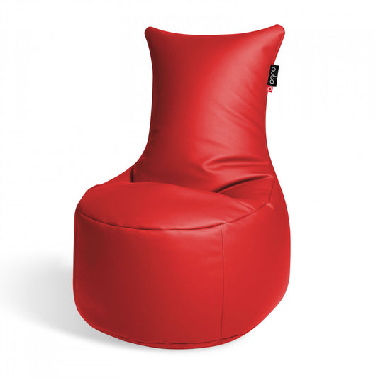 Säkkituoli Qubo™ Muff Strawberry SOFT FIT - Kotikauppa