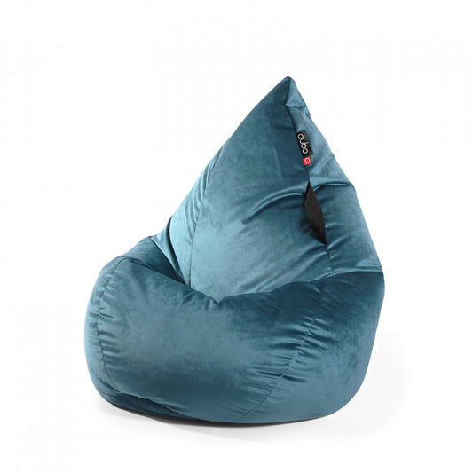 Säkkituoli Qubo™ Splash Drop Indigo FRESH FIT - Kotikauppa