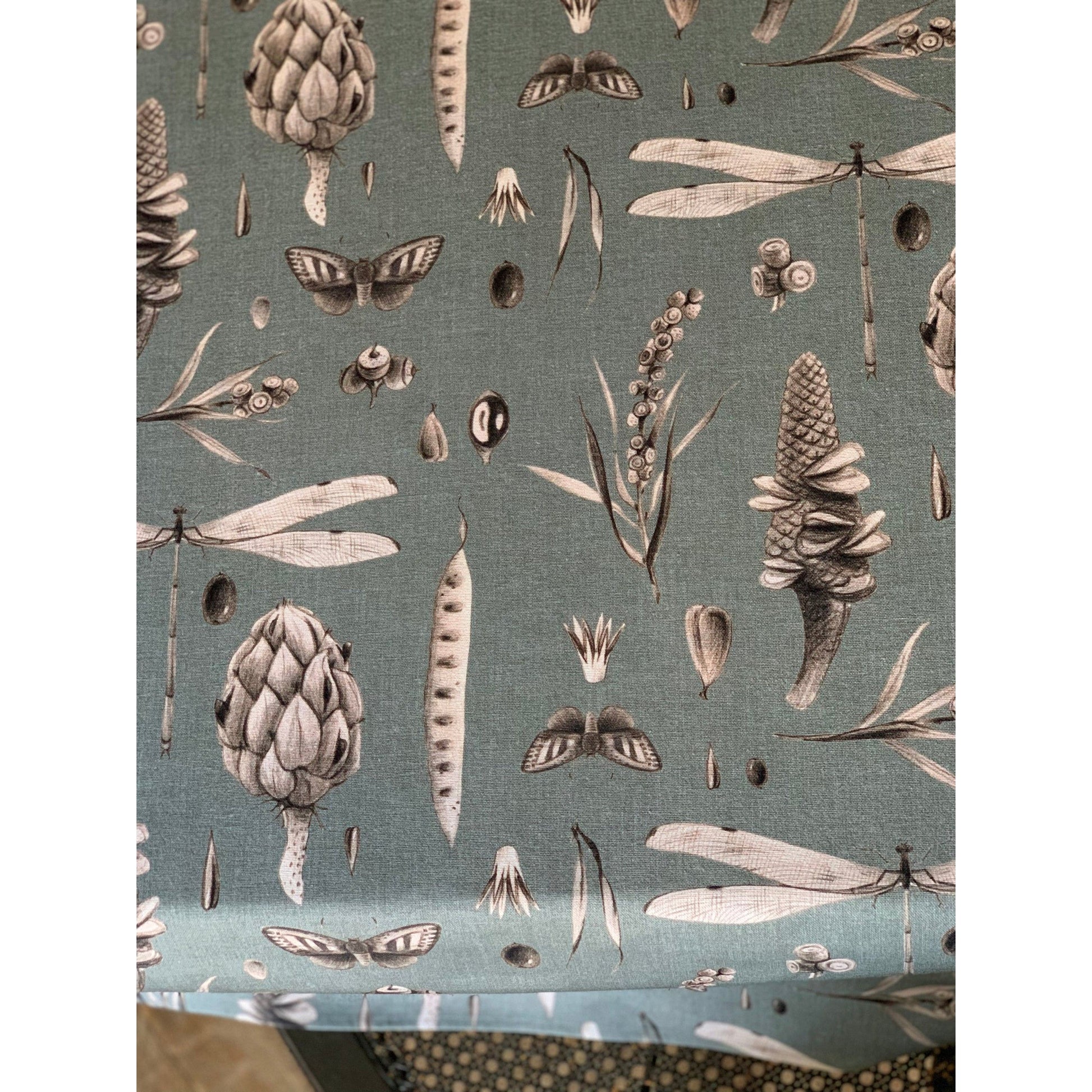 Rectangular Tablecloth - Seeds Aqua