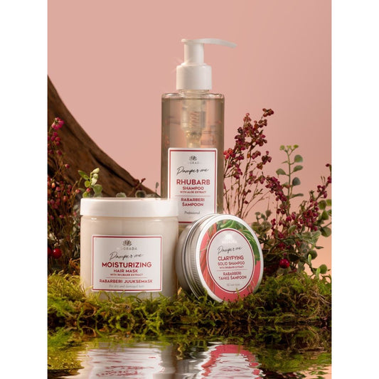 Rhubarb Shampoo With Aloe Extract - 250 ml