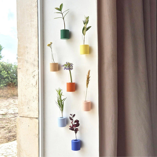 Ribble Wall Vase – Yellow
