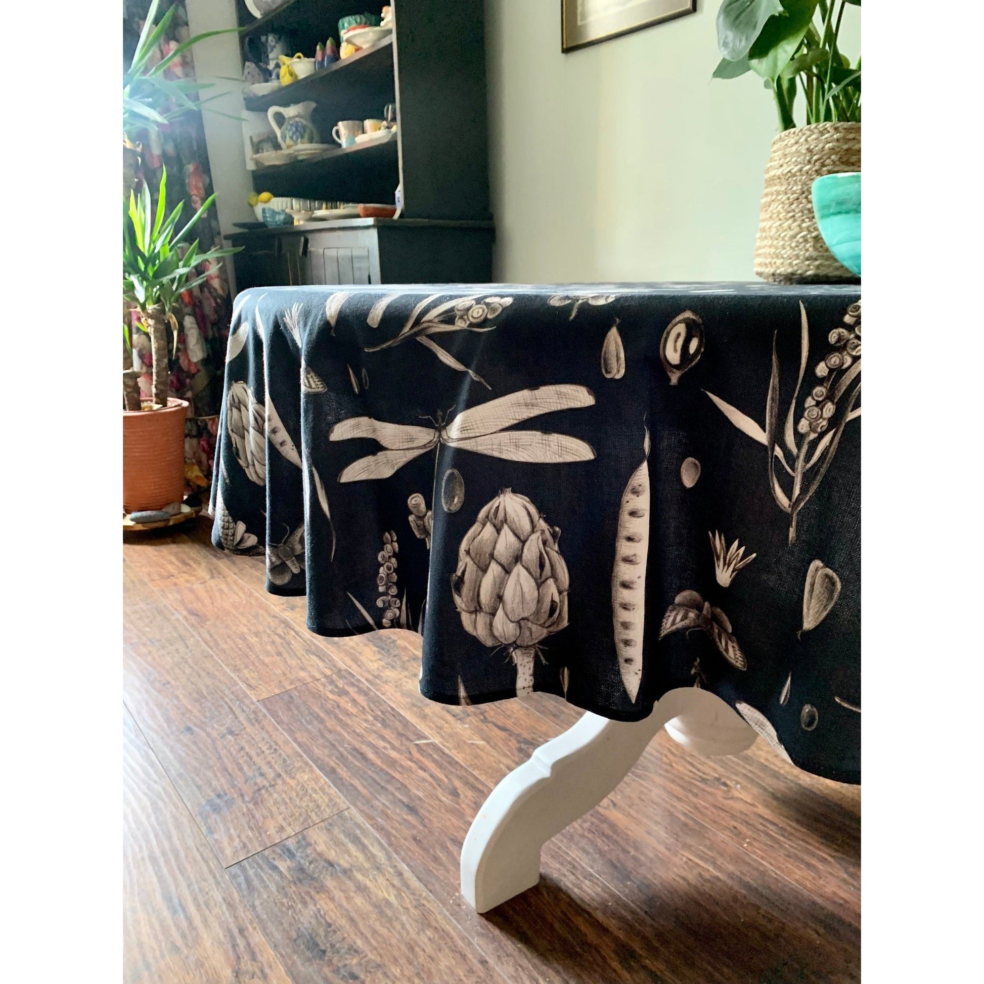 Round Tablecloth - Seeds Carbon