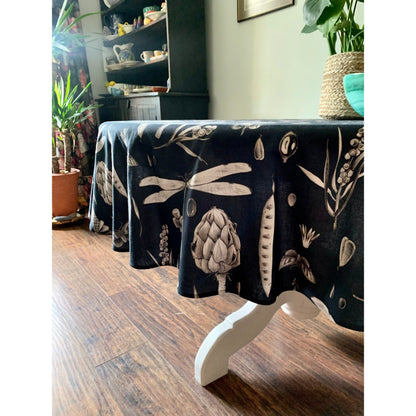 Round Tablecloth - Seeds Carbon