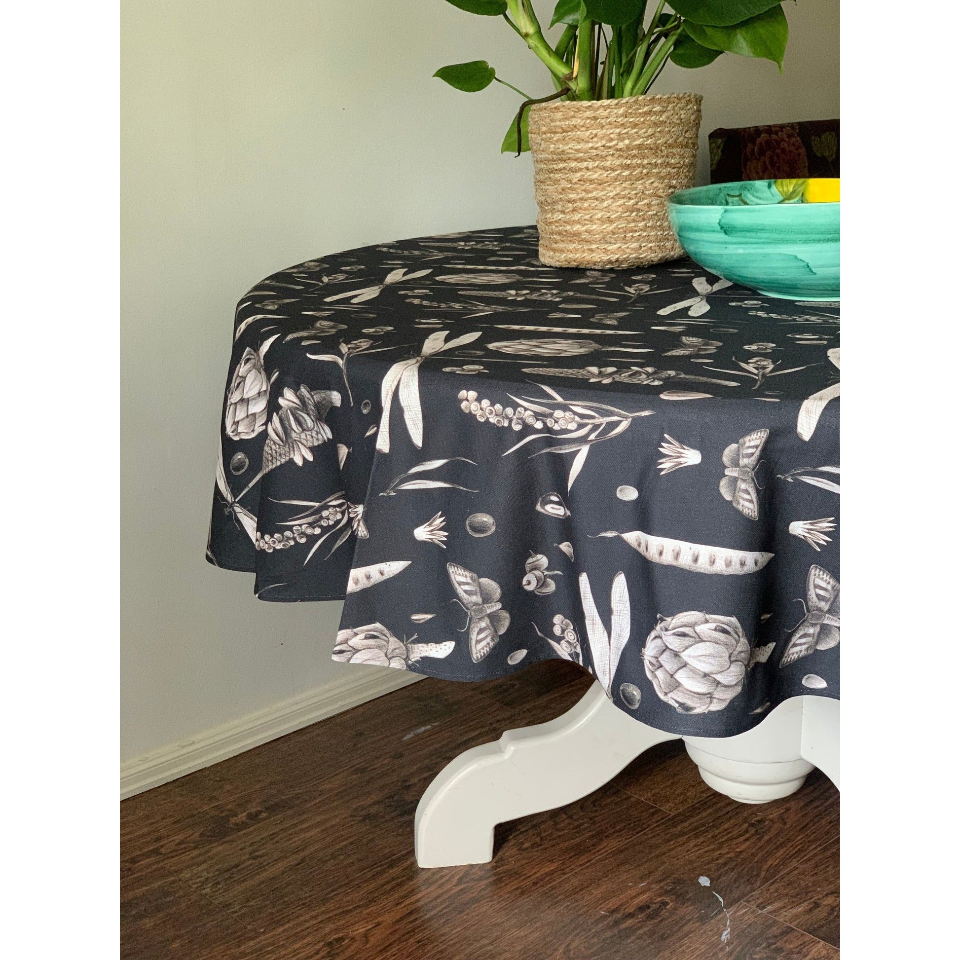 Round Tablecloth - Seeds Carbon