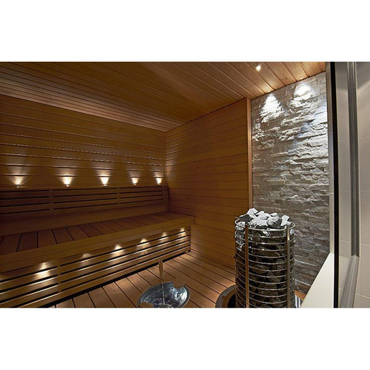 Valokuituvalaisin Cariitti VPL10-E511 IP55 2m² sauna