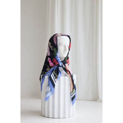 Scarf Curly Summer Night