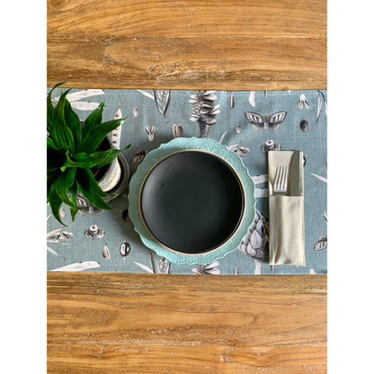 Seeds Aqua Table Runner
