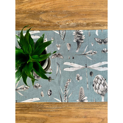 Seeds Aqua Table Runner