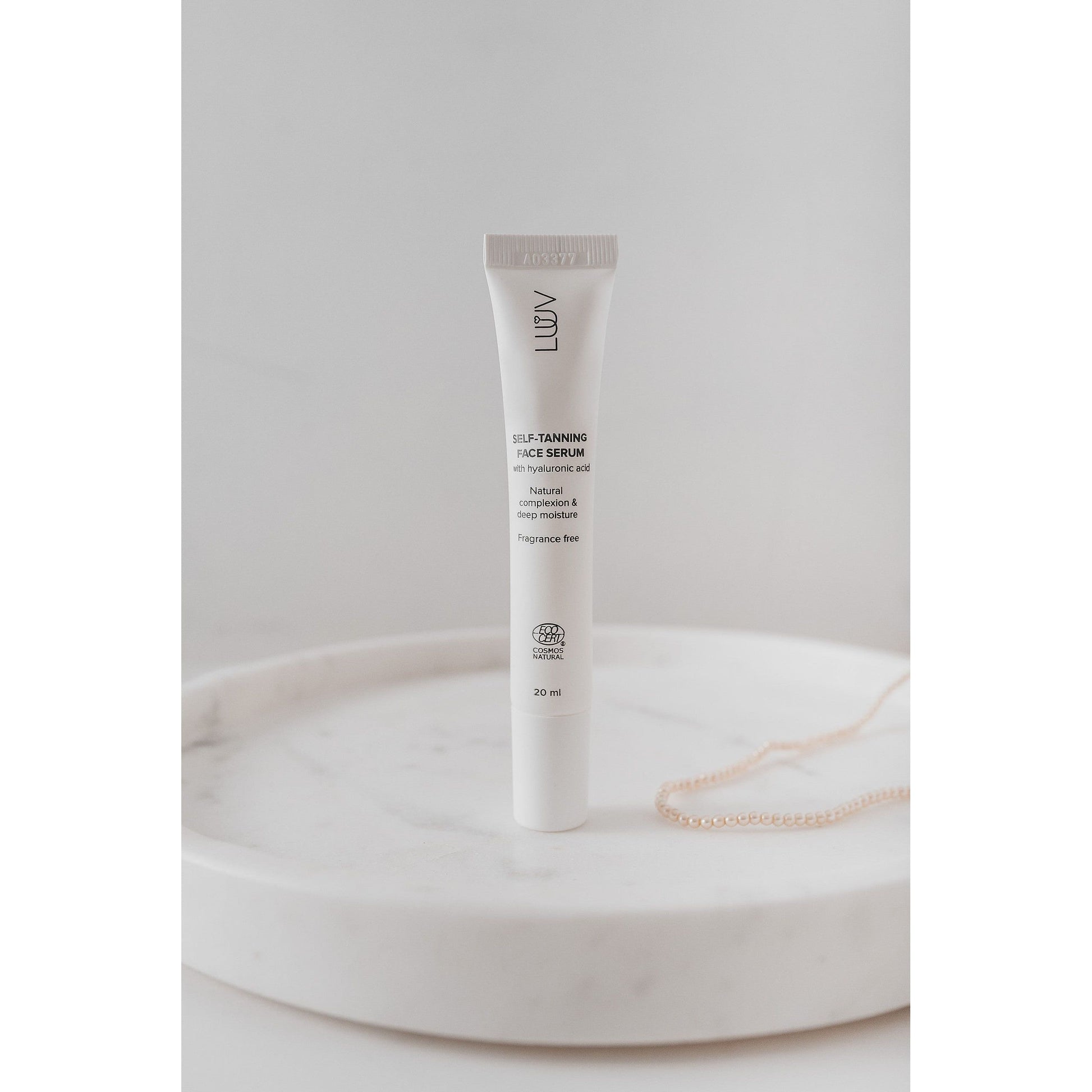 Self-Tanning Face Serum With Hyaluronic Acid, 20ml