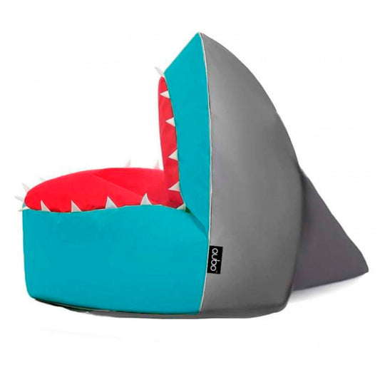 Säkkituoli Qubo™ Shark Aqua POP FIT - Kotikauppa