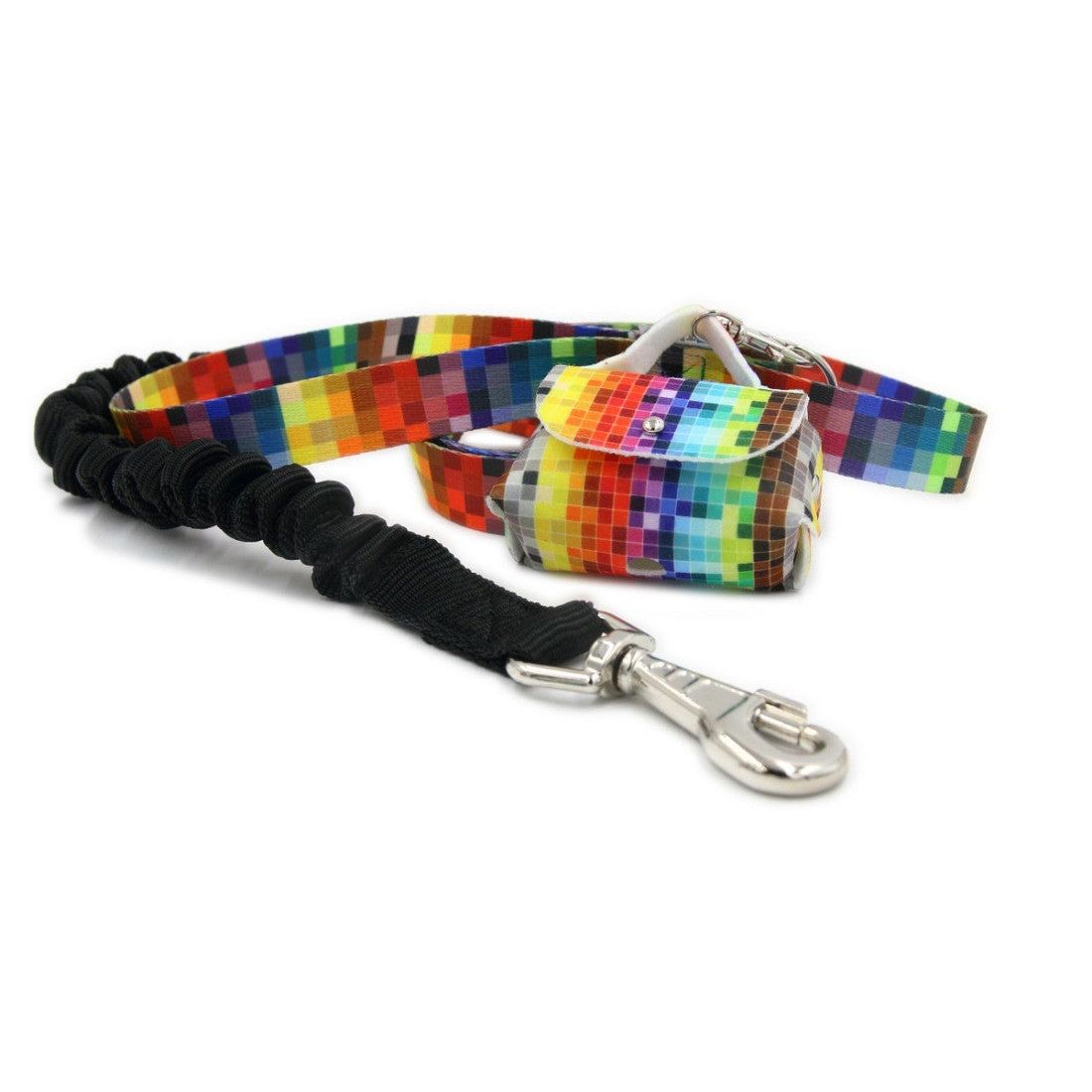 Shock Absorbing Dog Leash - Pixels