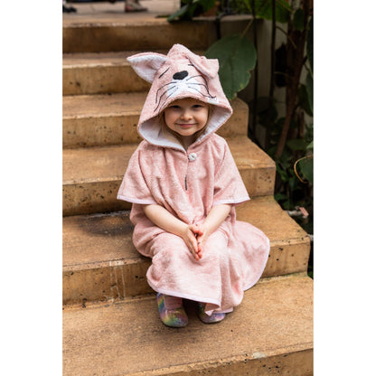 Short-Sleeve Poncho CAT- For KIDS (Size 122-150)
