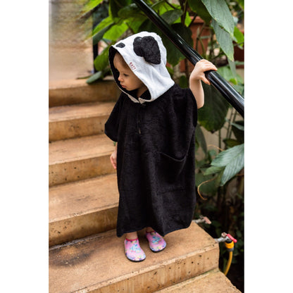 Short-Sleeve Poncho PANDA - For TODDLERS (Size 82/86-116)