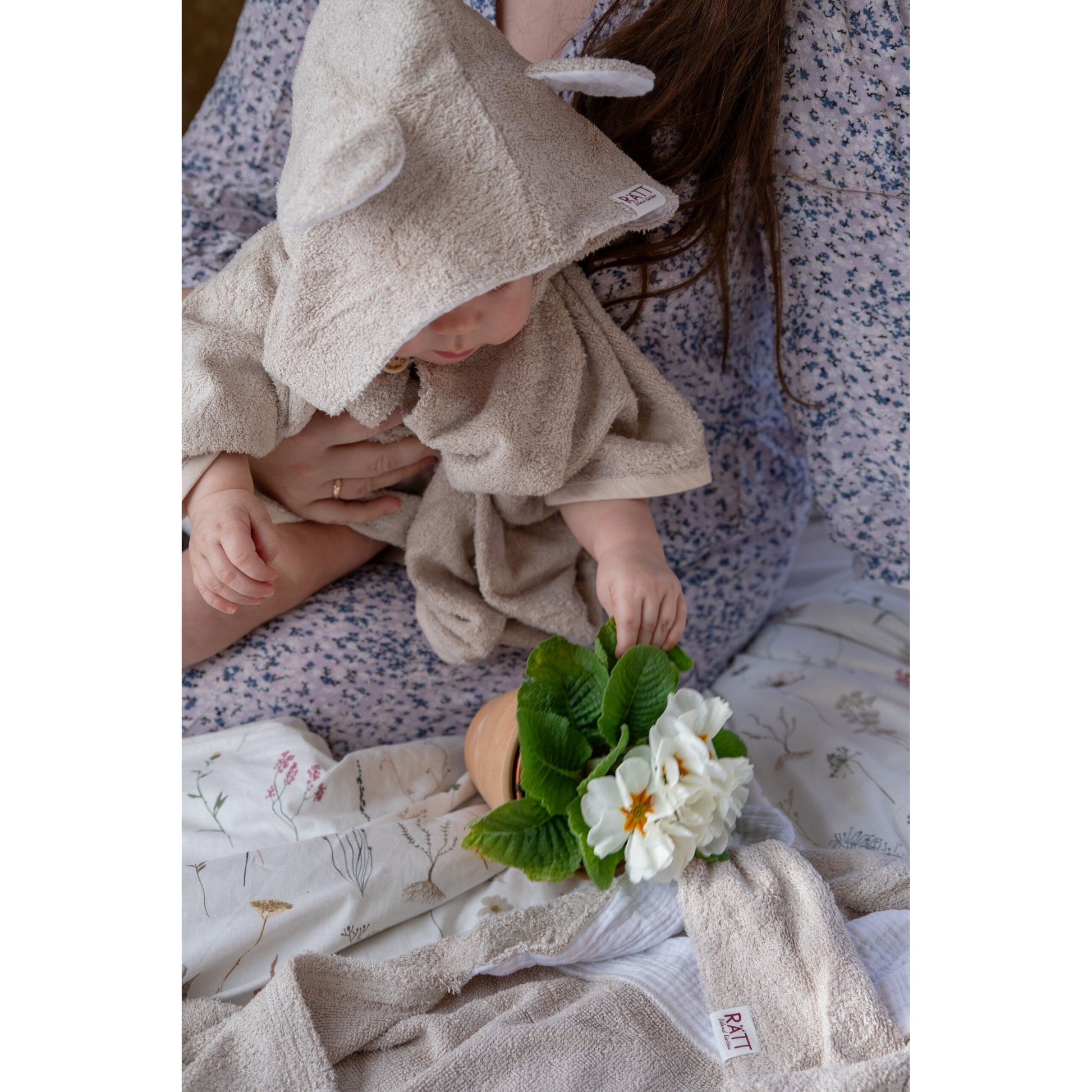 Short-Sleeve Poncho TEDDY - For TODDLERS (Size 82/86-116)