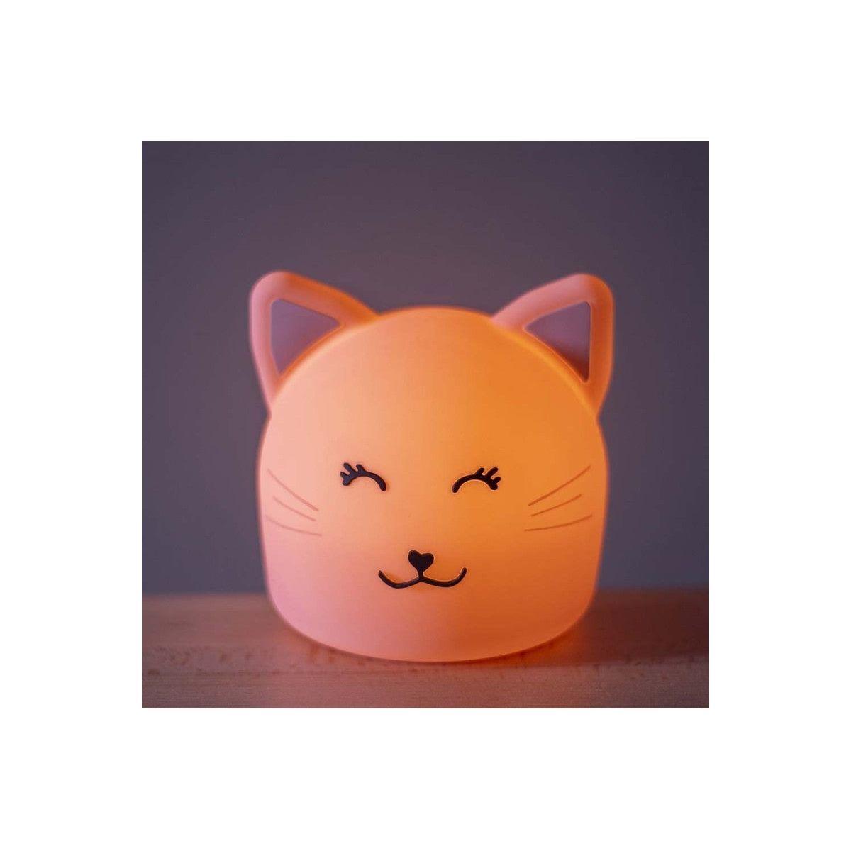 Silicone Night Light - Mrs Cat